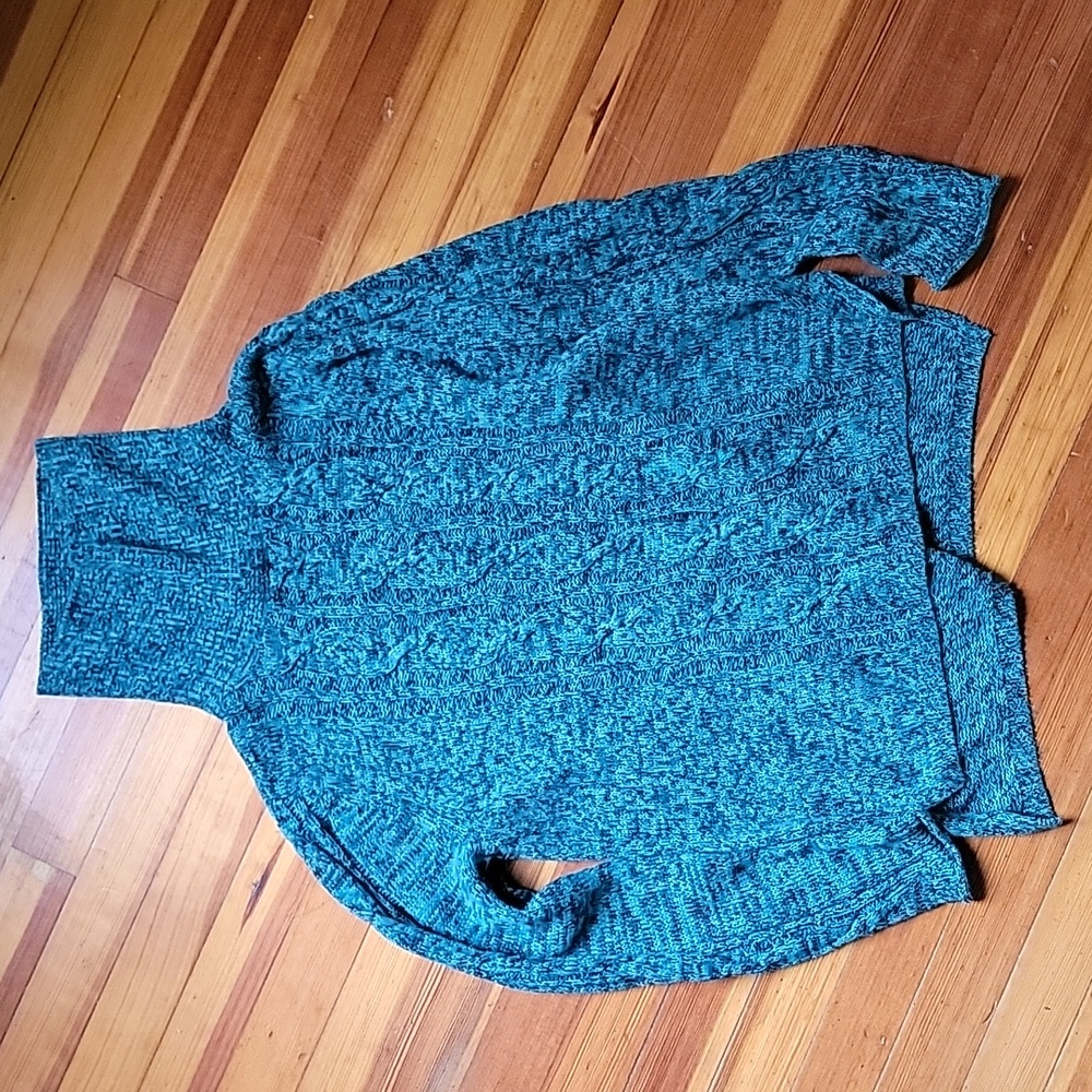 Blue Knit Sweater